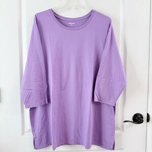 Lands' End Crew Neck Top